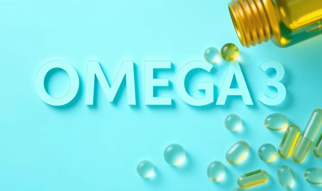 Omega-3 fish oil capsules